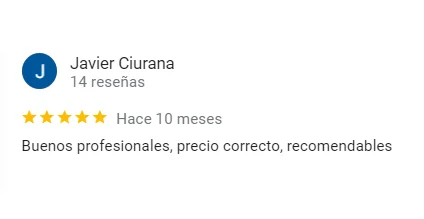 Opiniones de clientes cerrajero alhaurin de la torre