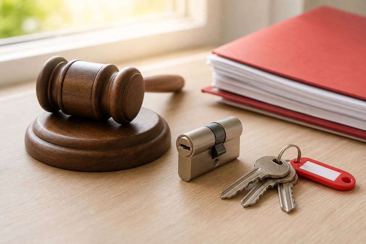¿Cuánto cuesta un cerrajero para un lanzamiento judicial?