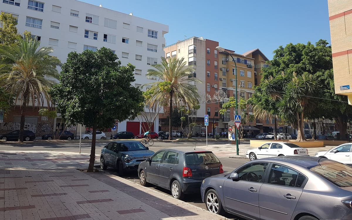 Avenida José Ortega y Gasset, en Tiro de Pichón (Málaga)